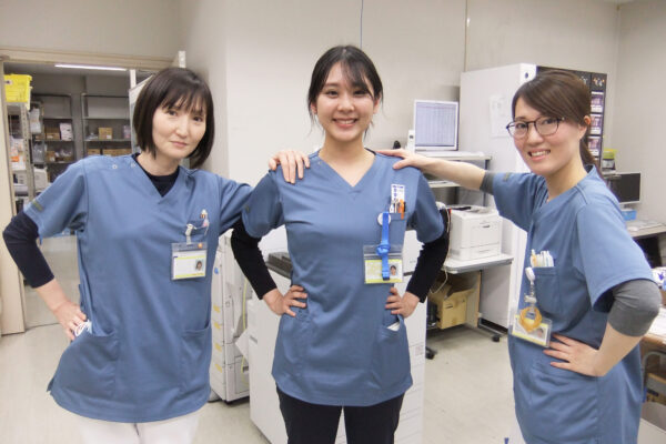 福岡県大牟田市にある社会保険大牟田天領病院で働く薬剤師たち