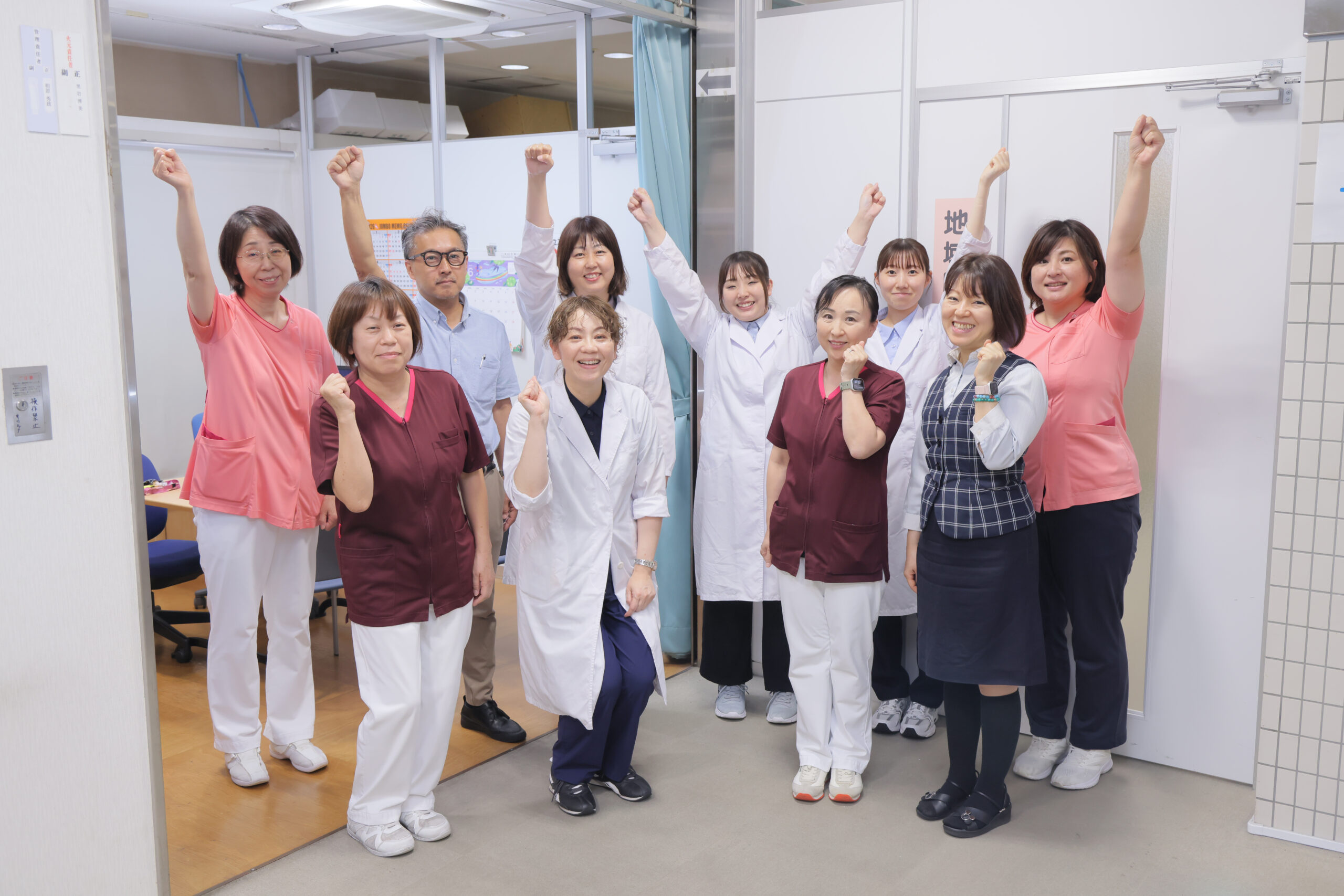 福岡県大牟田市にある社会保険大牟田天領病院の地域医療連携室で働く看護師・ソーシャルワーカー